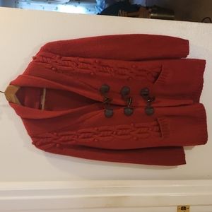 Merona sweater coat with pockets